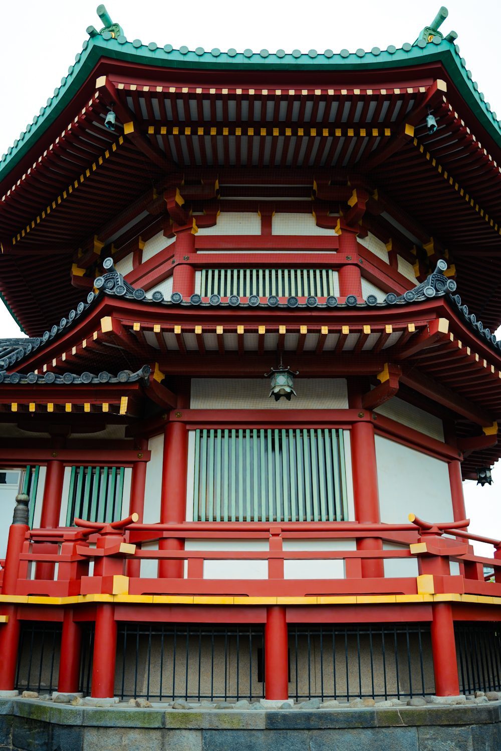 Bentendo Hall at Shinobazu Pond. Tokyo, Japan.