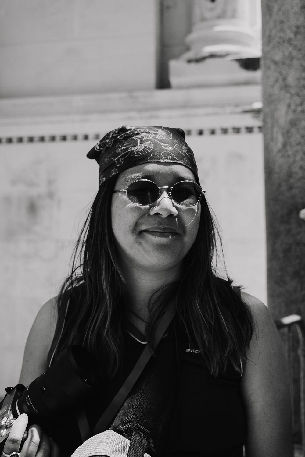 Portrait in a Bandana. Split, Croatia.